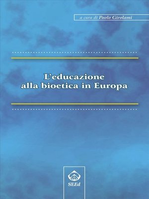 cover image of L'educazione alla bioetica in Europa